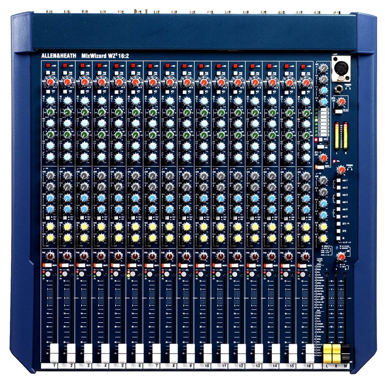 Allen Heath Mixwizard WZ3 16/02, 19″ + Multi 16/04, 30 m – Soundrent